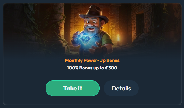 Deposits used for a free spin offer at Slotorado